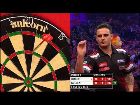 Wright v Cullen | 1/3 | First Round | World Darts Championship 2014
