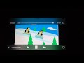 Baby Noah 2004 Ice Sledding Penguins