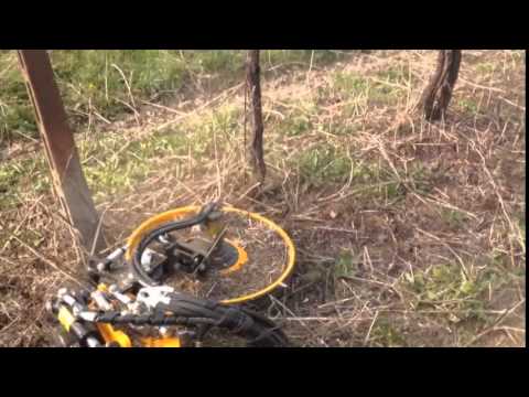 Ruota interfilare "DT" su scalzatore Reversibile Mira - Orizzonti s.r.l.