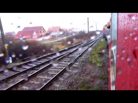 Travelling with a "real" train through the rain to Crisul Repede's Canyon (03 04 2013)