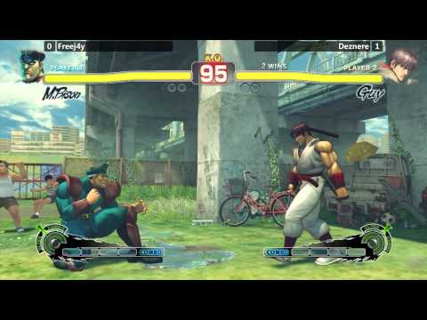 USF4 @ Resistance 4 - TSC Freej4y (Yun/Bison) vs Deznere (Guy) [720p/60fps]