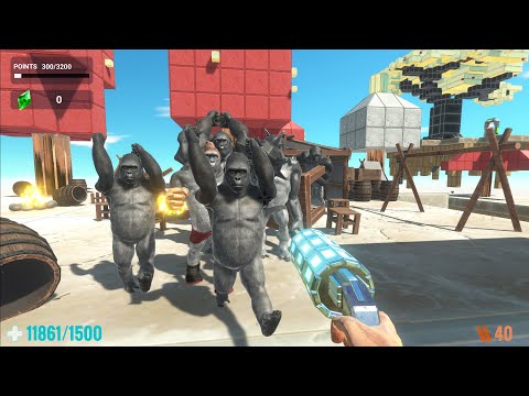 Survival on Flying Islands FPS Avatar - Animal Revolt Battle Simulator