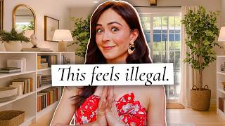 How To Do A Living Room Makeover For Zero Dollars.