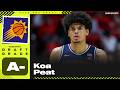 Koa Peat Selected No 30 Overall By Suns 2026 NBA Draft Grades Instant Reaction