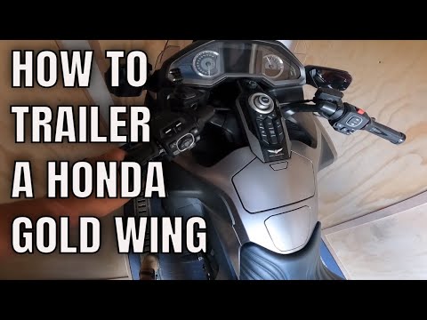 Trailering a 2018-2021 Honda Gold Wing