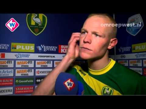 Reactie ADO-speler Tom Beugelsdijk na de wedstrijd ADO Den Haag - Heracles Almelo