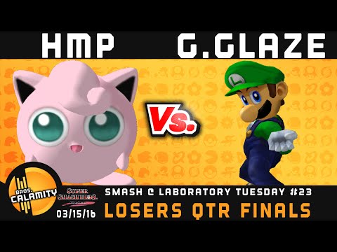 S@LT #23 | Greg Glaze (Luigi) Hot Mashed Potatoes (Jiggs, Sheik) - Losers Qtr Finals - SSBM