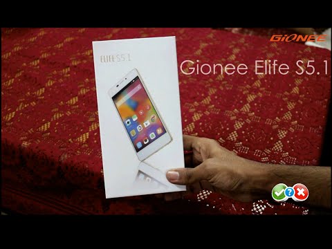 Gionee Elife S5.1 Unboxing