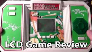Tiger Head to Head Talking Baseball LCD Handheld Game Review - The No Swear Gamer