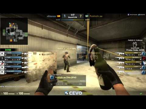 Publiclir vs x6tence Game 1 (CEVO-P CS:GO Season 7) - Helium & LATORR