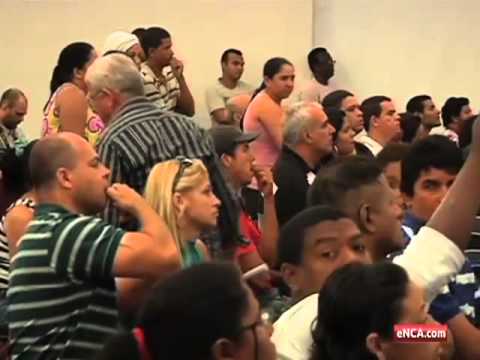 Rio residents get physical over Olympic relocations