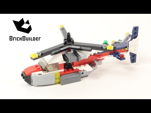 Vidéo LEGO Creator 31020 : L'avion à double hélices