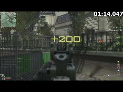 *SOLO* 82 Second Moab on Resistance - CoD: Mw3