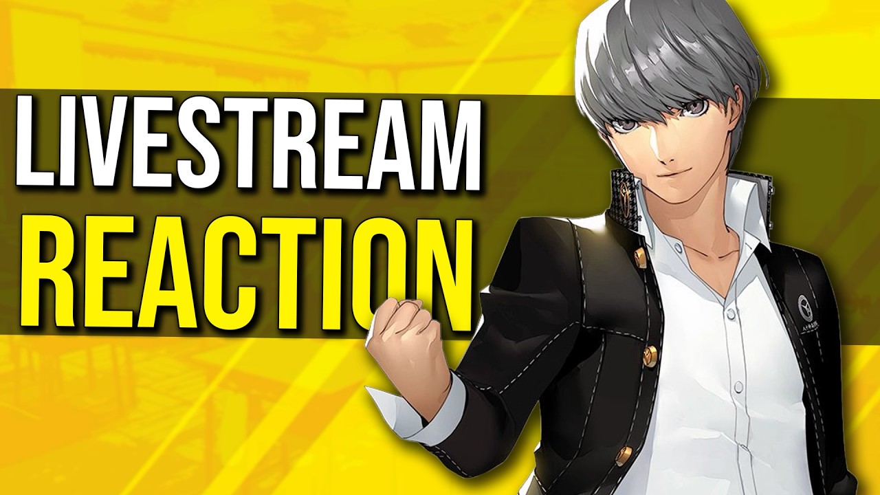 🔴 Reacting Live to the PERSONA 4 REVIVAL Livestream!