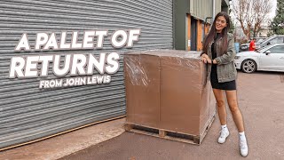 I Bought a Pallet of RETURNS from JOHN LEWIS at AUCTION.. Returns Unboxing!
