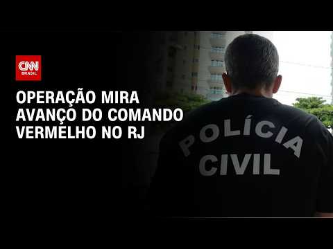 Operação mira Comando Vermelho na zona Sudoeste do Rio de Janeiro | CNN NOVO DIA