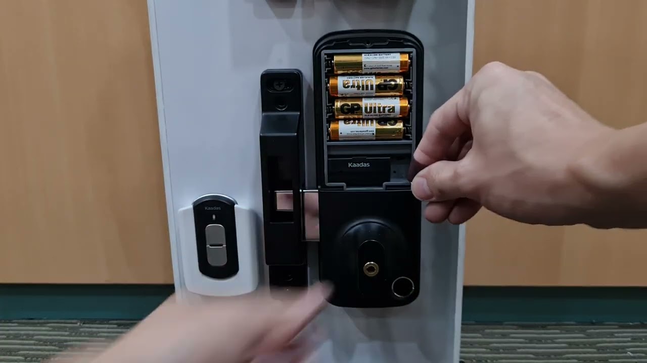 Kaadas R8-5KD Factory Reset & Master Code Setting