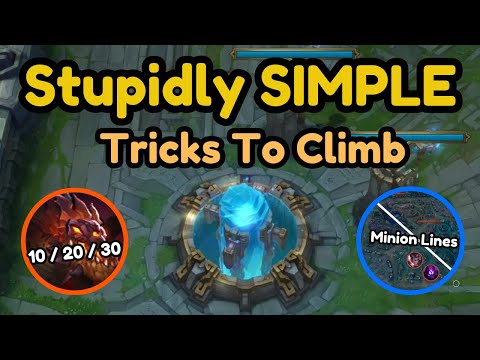 Stupidly SIMPLE Tricks To Climb In League