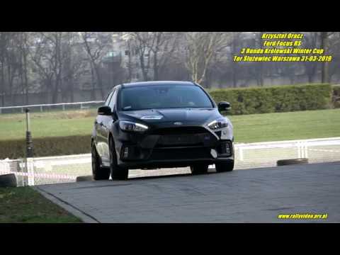Krzysztof Oracz - Ford Focus RS - 3 Runda Królewski Winter Cup  Tor Służewiec Warszawa 31-03-2019
