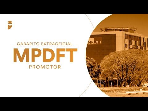 Gabarito Extraoficial: MPDFT (Promotor)