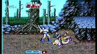 Golden Axe on Sega Megadrive / Genesis. Gameplay & Commentary