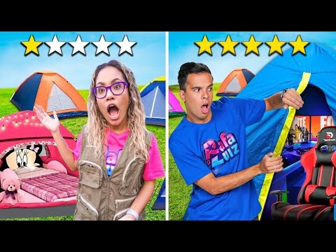 QUEM FIZER O MELHOR CAMPING PROFISSIONAL NA MANSÃO VENCE!