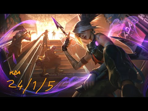 EH03 LOL - Akali VS Nasus MID 24/1/5