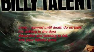 Billy Talent - The navy song lyrics