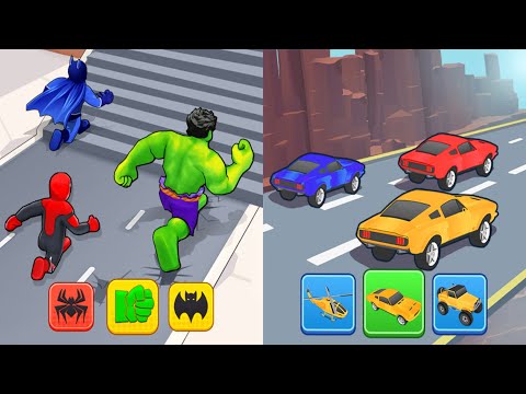 Hero Transform Superhero VS Shape Shifter - All Level Gameplay Android iOS Ep1