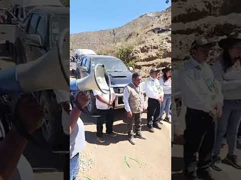 Inauguración de Importante obra en San Pedro de Huallanchi, video de YouTube