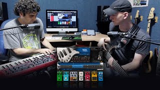 Video thumbnail for Virtual Bass Playing on Keys: Bass Fingers Tutorial by Waves Audio