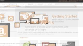 Welcome to Amazon's Re-Designed Developer Portal
