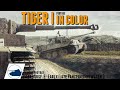 WW2 color footage Tiger I Ausf. E.  Panzerkampfwagen 6.