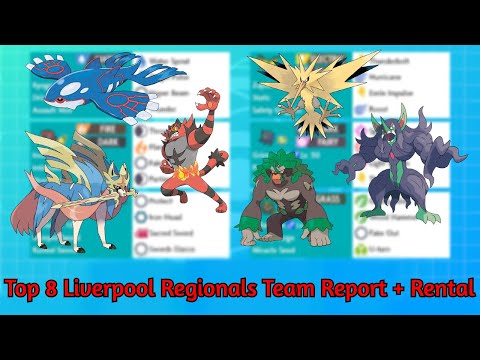 This Kyogre Team Went Undefeated Against Sun | Top 8 Liverpool Regionals Team Report + Rental Code