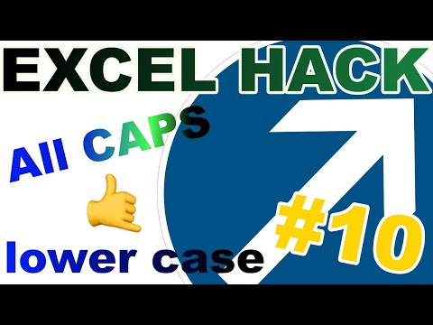 EXCEL-SEPP | gross / klein / richtig schreiben #Excelhack #10