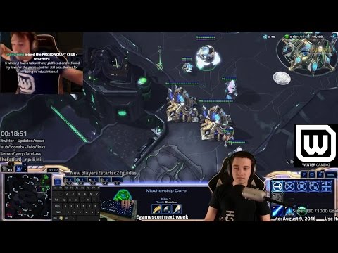 The Endless Swarm - Defend The Keep (Protoss vs Zerg Tournament Gameplay)
