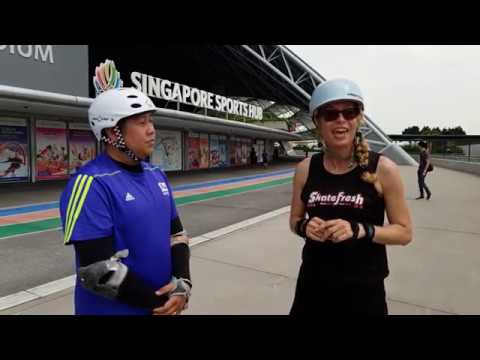 How to  combine your transitions to do the Barrel Roll on inline skates and rollerblades