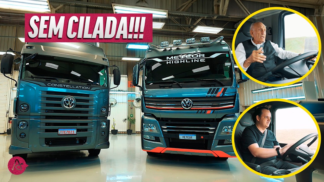 A HORA DA VERDADE: BORIS COLOCA OS CAMINHÕES VW NA PISTA E DÁ SEU VEREDITO