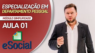 📚 MATERCLASS GRATUITO ll DEPARTAMENTO PESSOAL ll  AULA 01 - ESOCIAL
