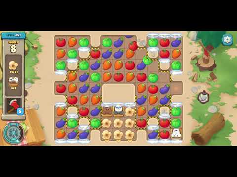 We Bare Bears Match3 Repairs Level 251 - No Boosters