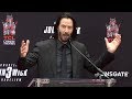 Keanu Reeves Full Speech at his Handprint and Footprint Ceremony