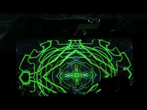 Electrypnose vs Psyberpunk @ Groova 30 dec 2017 - Vj Dobermann