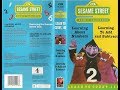 Sesame Street Learn To Count 123 1991 UK VHS