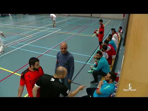 Stevige pot Futsal daar bij Solona Ranst vs Salaam Mechelen