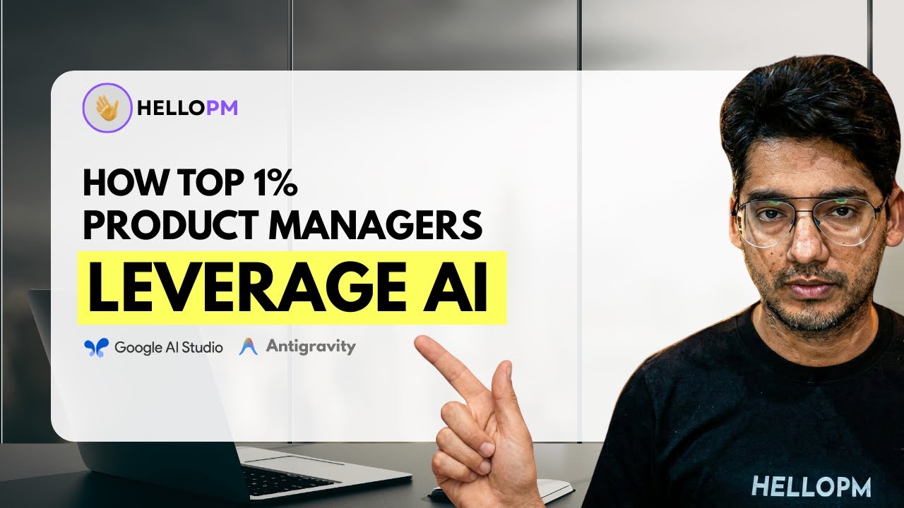 Leveraging AI Tools for product managers – 3-Layer AI Leverage Stack, Google AI Studio prototyping