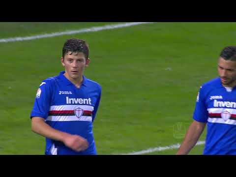 Il gol di Kownacki (74') - Sampdoria - Pescara 4 - 1 - TIM Cup 2017/18