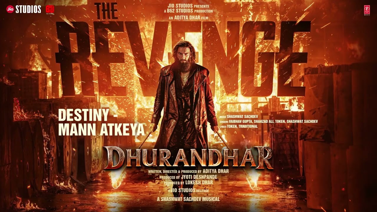 Destiny - Mann Atkeya (Audio): Dhurandhar The Revenge | Shashwat S | Vaibhav G, Shahzad A, Token