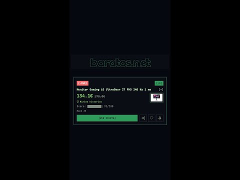 Monitor de juegos económico de 27 pulgadas alcanza su precio más bajo de $129.99 para el Día de los