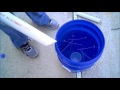 DIY Hydro Grow Bucket under $10 off grid hydroponic container get HUGE ghost pepper plant!!
