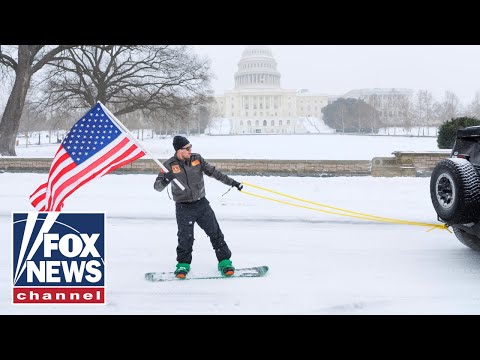 Massive storm slams Northeast — D.C. visibility drops as snow turns to ice | Katie Byrne